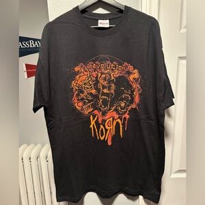 2007 Korn Evolution Album Band Tee Tour Shirt Size Men’s XL
